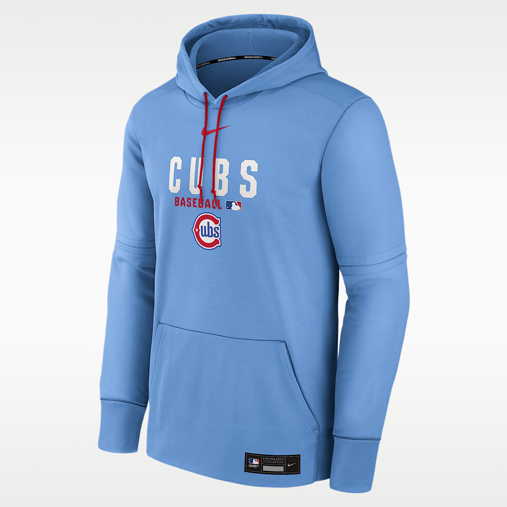 Chicago Cubs Authentic Collection Men's Nike Therma MLB Pullover